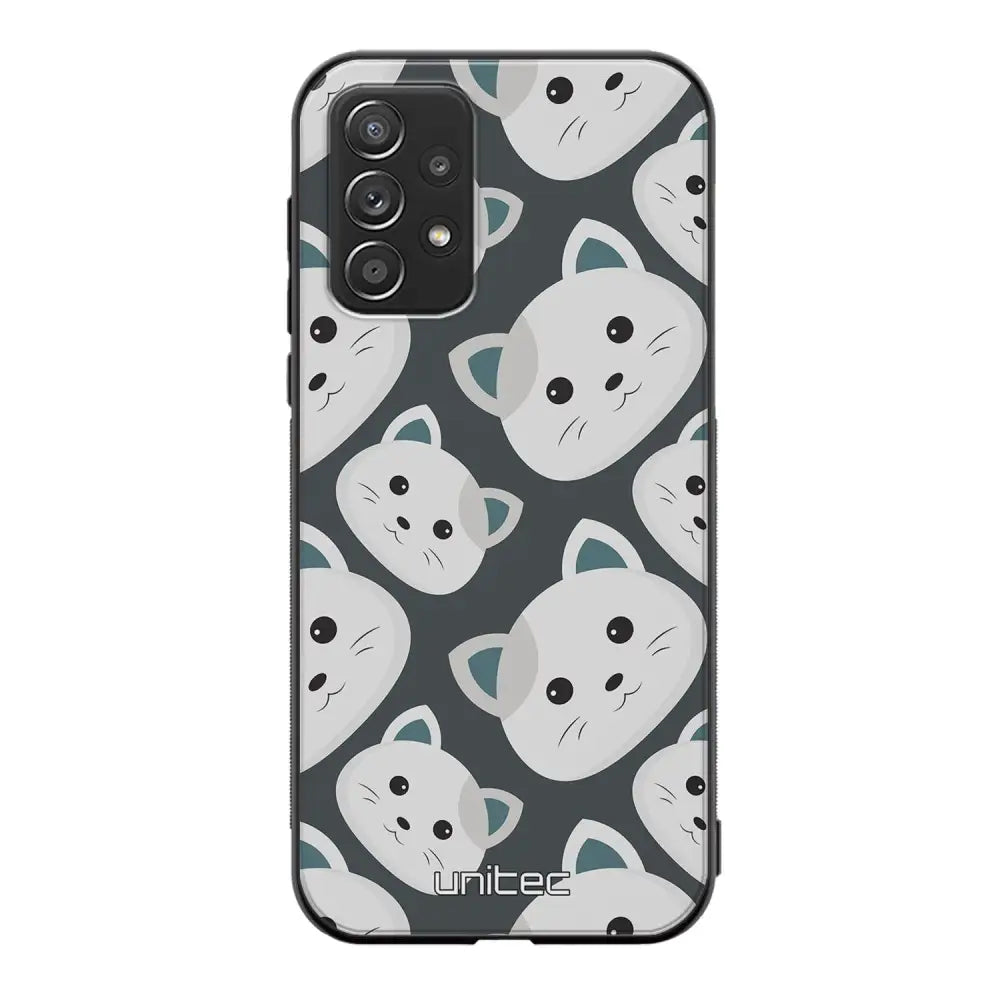 Samsung Galaxy A52s kissa suojakuoret - Kittens - Ei