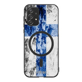 Samsung Galaxy A52s suojakuoret - Painted Finnish Flag