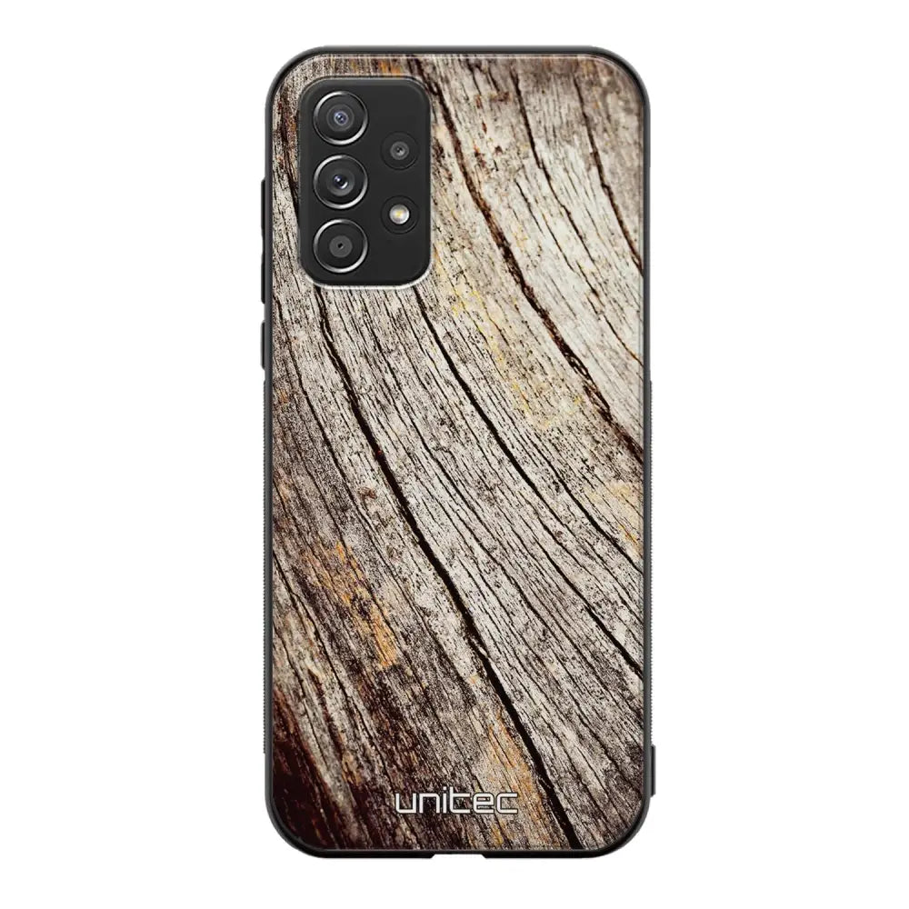 Samsung Galaxy A52s suojakuoret - Wooden Stump - Ei