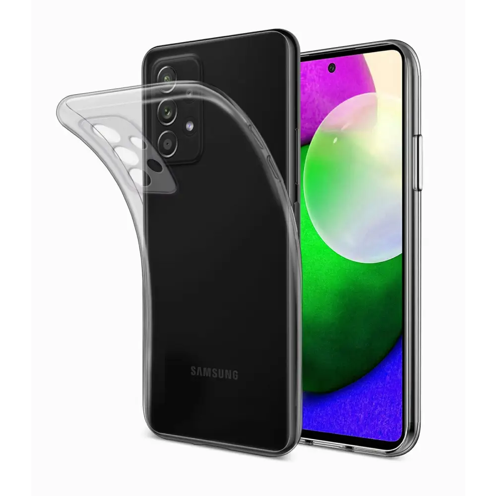 Samsung Galaxy A53 5G Silikonikuori - Läpinäkyvä
