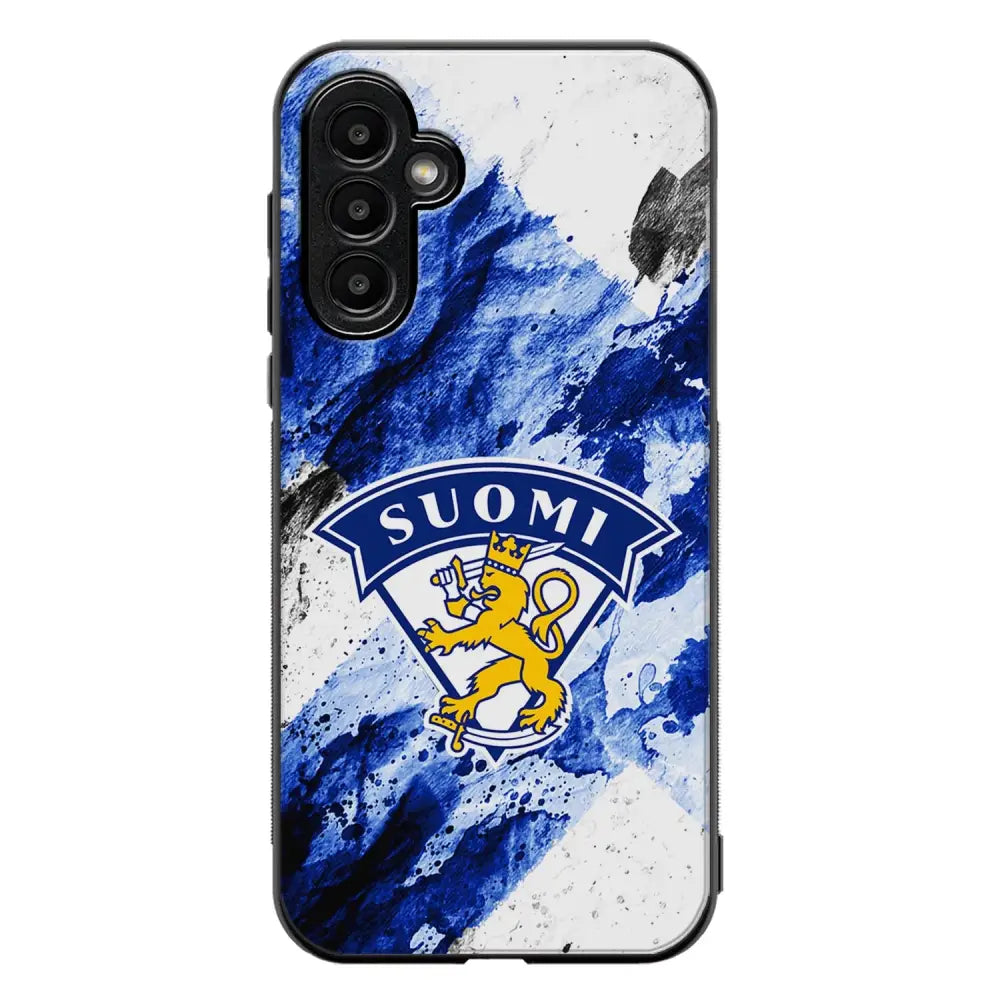 Samsung Galaxy A55 jääkiekko suojakuoret - Leijonat - Ei