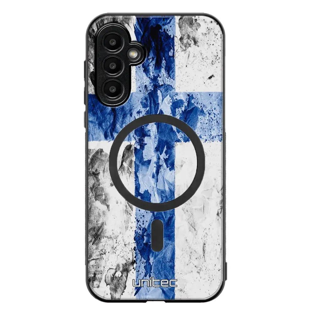 Samsung Galaxy A55 suojakuoret - Painted Finnish Flag
