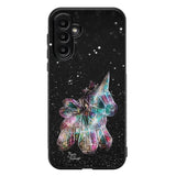 Samsung Galaxy A55 unicorn suojakuoret - Valkoinen - Noora Kämppi - Ei