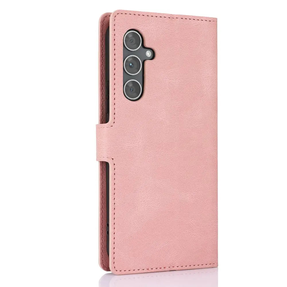Samsung Galaxy A56 Lompakko suojakotelo - Ruusukulta