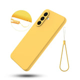 Samsung Galaxy A56 Silikoni suojakuori - Keltainen