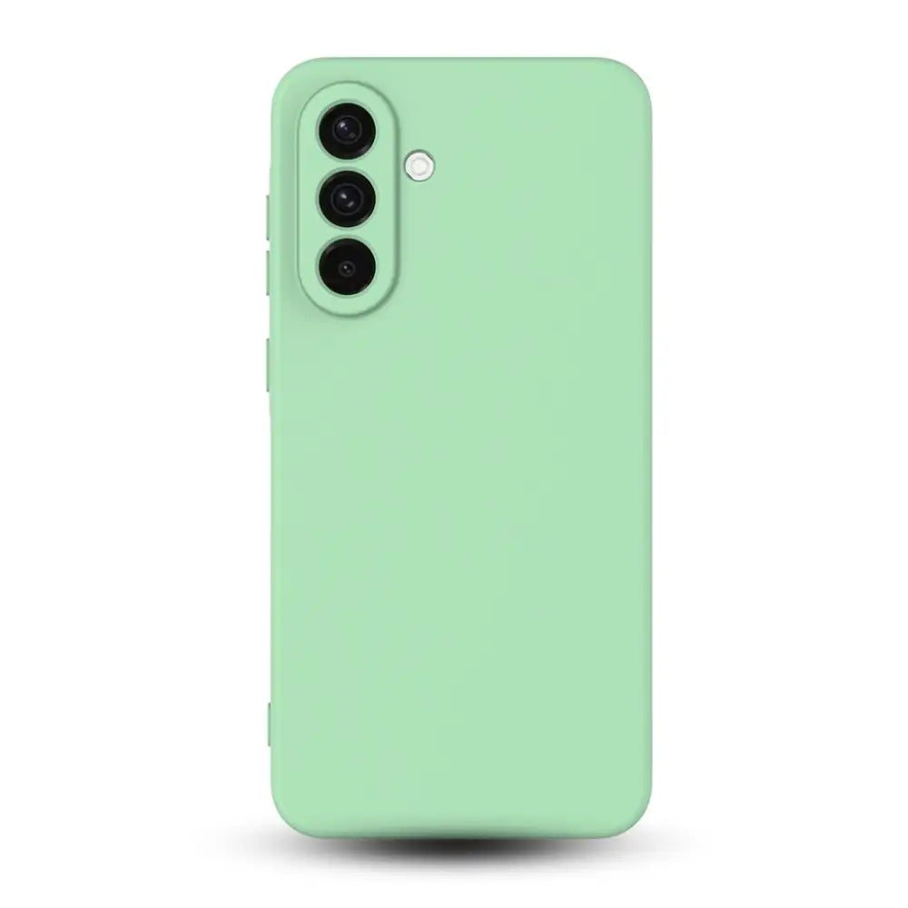 Samsung Galaxy A56 Silikoni suojakuori - Vihreä