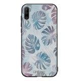 Samsung Galaxy A70 kukka suojakuoret - Monstera Texture - Ei