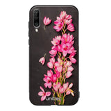 Samsung Galaxy A70 kukka suojakuoret - Pink Flowers - Ei