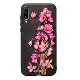 Samsung Galaxy A70 kukka suojakuoret - Pink Flowers