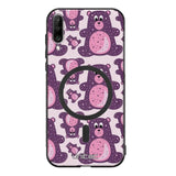 Samsung Galaxy A70 suojakuoret - Purple Teddy Bear