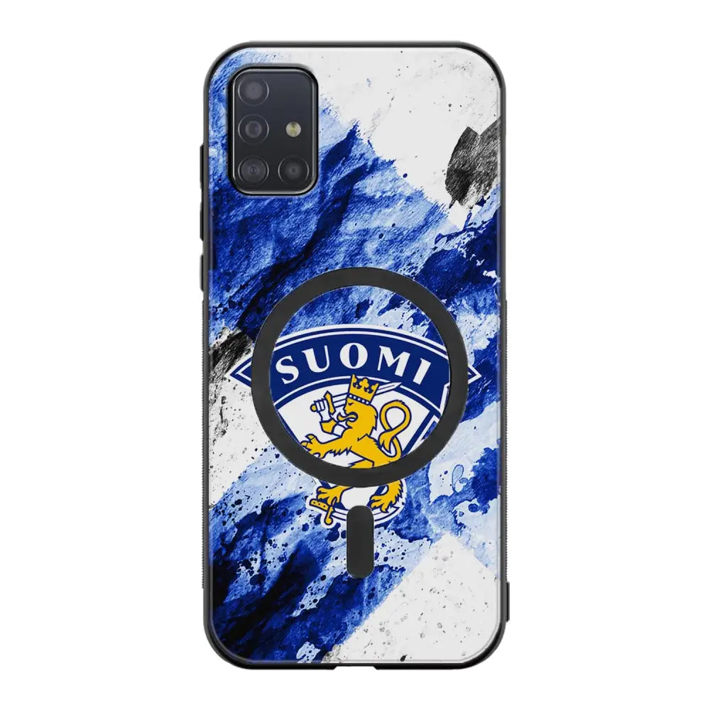 Samsung Galaxy A71 jääkiekko suojakuoret - Leijonat