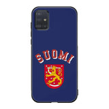 Samsung Galaxy A71 jääkiekko suojakuoret - Leijonat Suomi - Ei