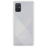 Samsung Galaxy A71 Silikonikuori - Läpinäkyvä