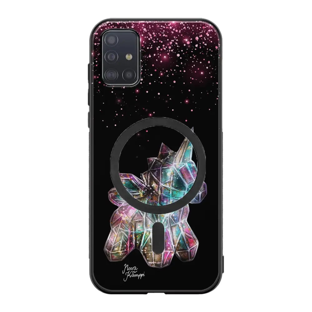 Samsung Galaxy A71 unicorn suojakuoret - Pinkki - Noora Kämppi