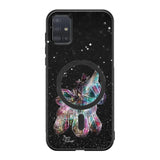 Samsung Galaxy A71 unicorn suojakuoret - Valkoinen - Noora Kämppi