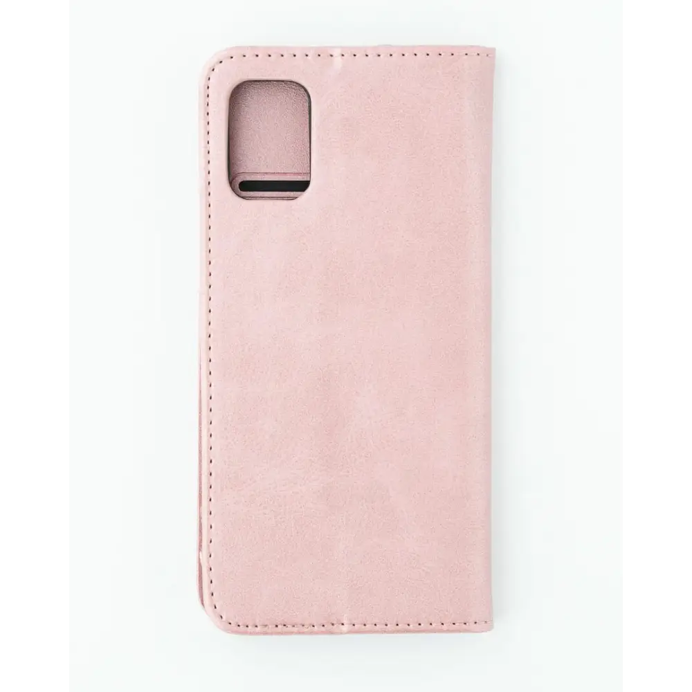 Samsung Galaxy A71 Unitec Lompakko Suojakotelo Ruusukulta