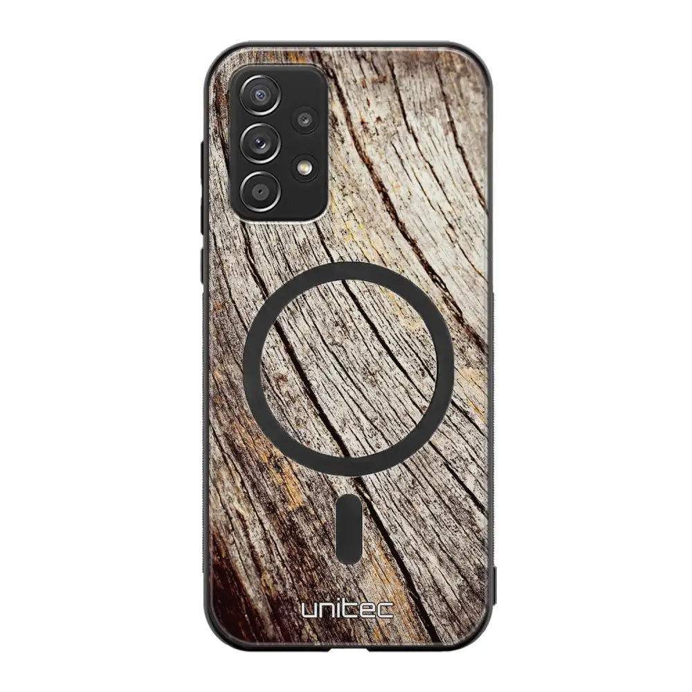 Samsung Galaxy A72 suojakuoret - Wooden Stump