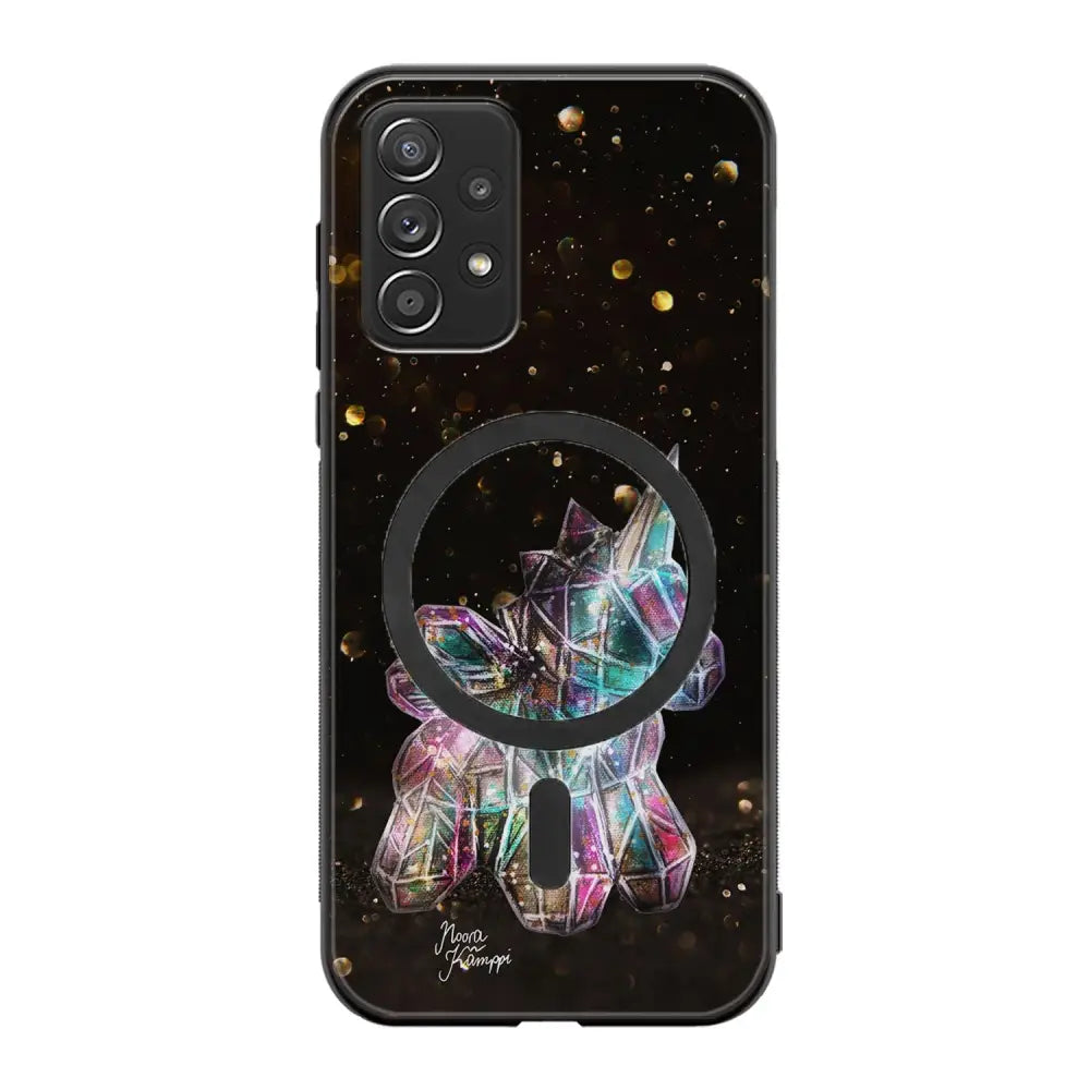 Samsung Galaxy A72 unicorn suojakuoret - Kulta - Noora Kämppi