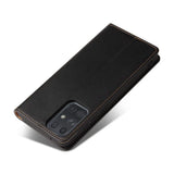 Samsung Galaxy A72 Unitec Lompakko Suojakotelo Musta