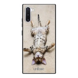 Samsung Galaxy Note 10 kissa suojakuoret - Relaxing Cat - Ei