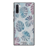 Samsung Galaxy Note 10 kukka suojakuoret - Monstera Texture - Ei