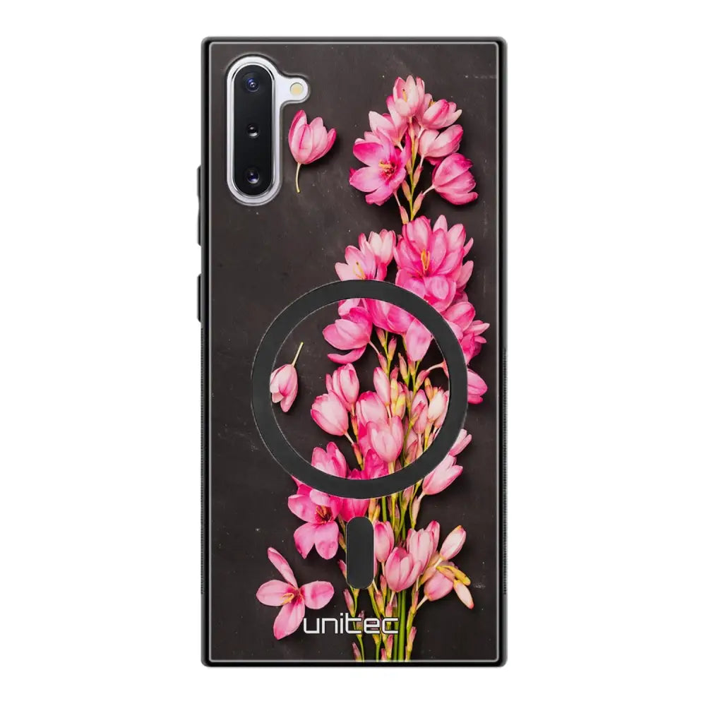 Samsung Galaxy Note 10 kukka suojakuoret - Pink Flowers
