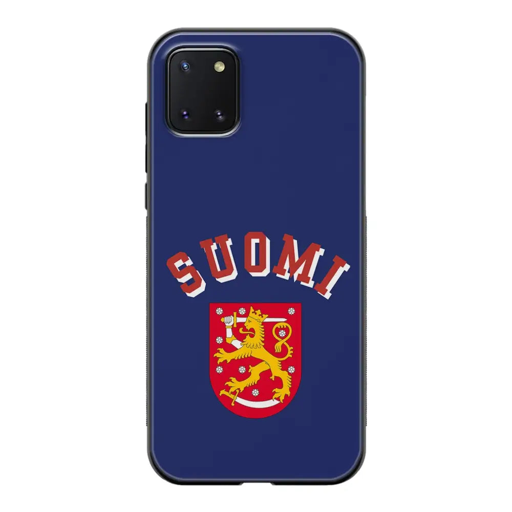Samsung Galaxy Note 10 Lite jääkiekko suojakuoret - Leijonat Suomi - Ei
