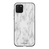 Samsung Galaxy Note 10 Lite marmori suojakuoret - White Marble - Ei