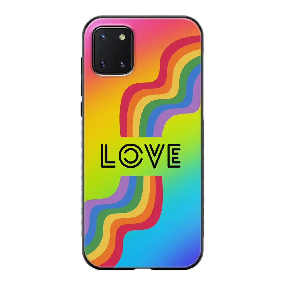 Samsung Galaxy Note 10 Lite pride suojakuoret - Love - Ei