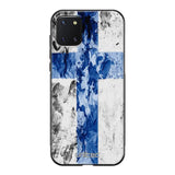 Samsung Galaxy Note 10 Lite suojakuoret - Painted Finnish Flag - Ei