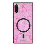 Samsung Galaxy Note 10 marmori suojakuoret - Light Pink Marble