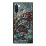 Samsung Galaxy Note 10 modern art suojakuoret - Heart Knows - Noora Kämppi