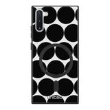 Samsung Galaxy Note 10 pallo suojakuoret - Musta Pallo