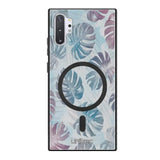 Samsung Galaxy Note 10 Plus kukka suojakuoret - Monstera Texture