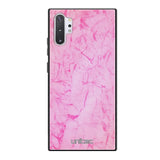 Samsung Galaxy Note 10 Plus marmori suojakuoret - Light Pink Marble - Ei