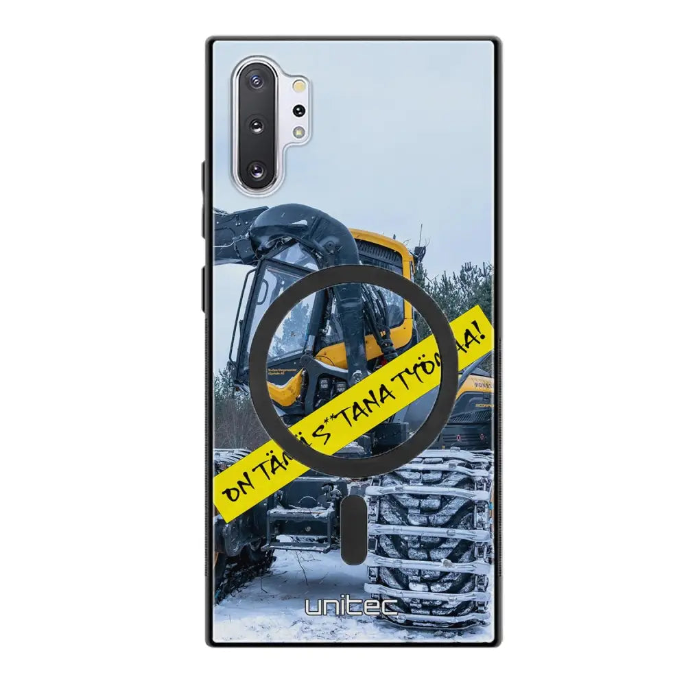 Samsung Galaxy Note 10 Plus meemi suojakuoret - Työmaa