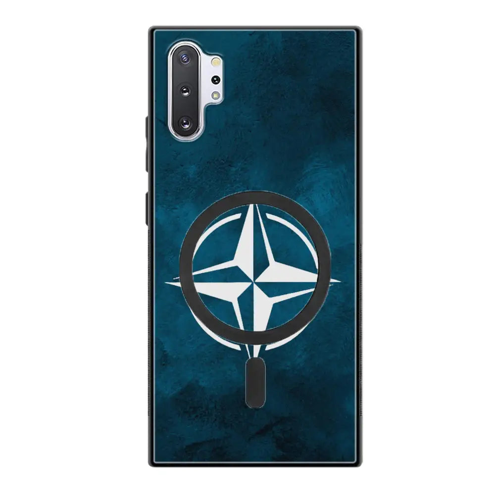 Samsung Galaxy Note 10 Plus nato suojakuoret - Sininen