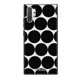 Samsung Galaxy Note 10 Plus pallo suojakuoret - Musta Pallo - Ei