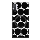 Samsung Galaxy Note 10 Plus pallo suojakuoret - Musta Pallo