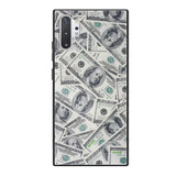 Samsung Galaxy Note 10 Plus seteli suojakuoret - Dollarit - Ei