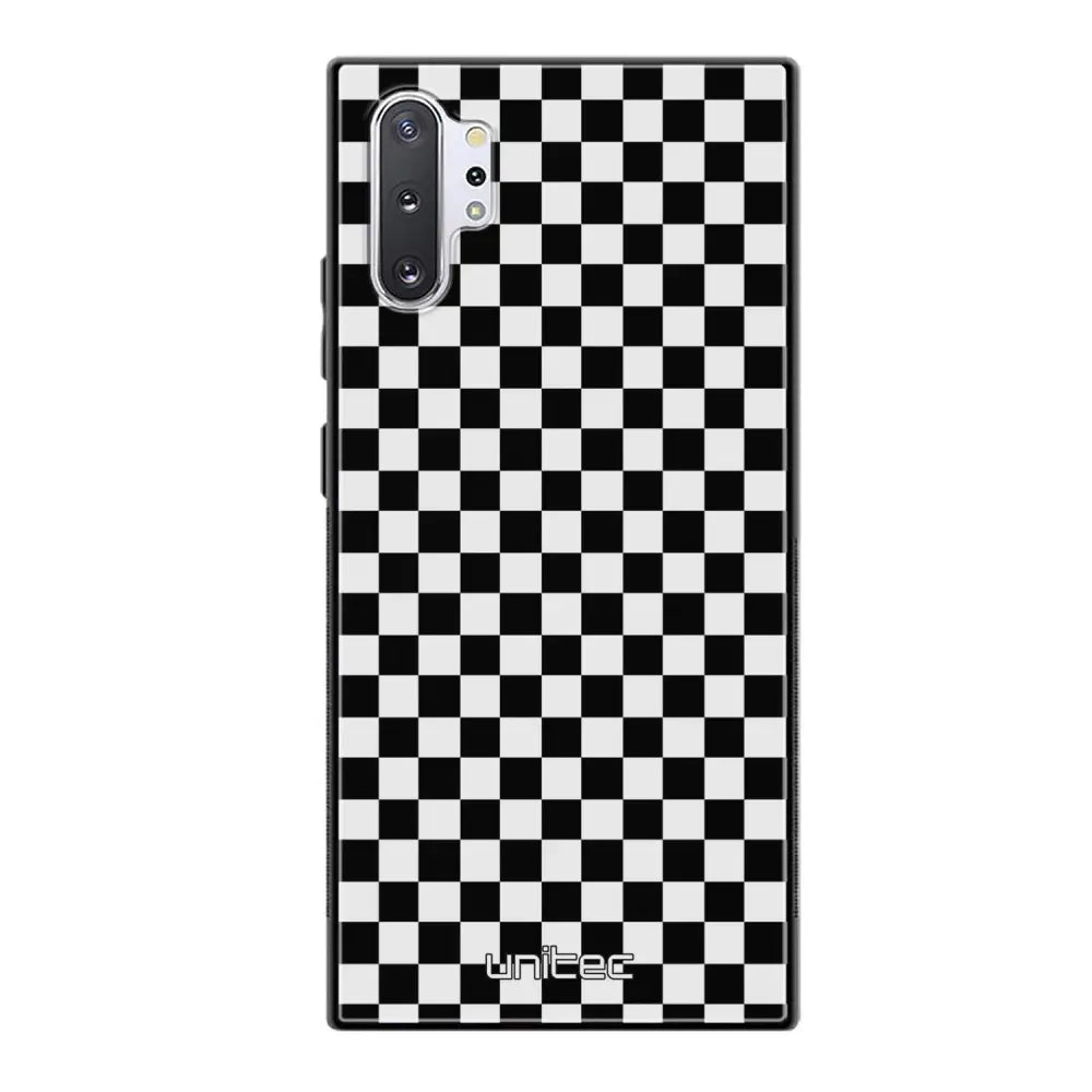 Samsung Galaxy Note 10 Plus suojakuoret - Black And White - Ei