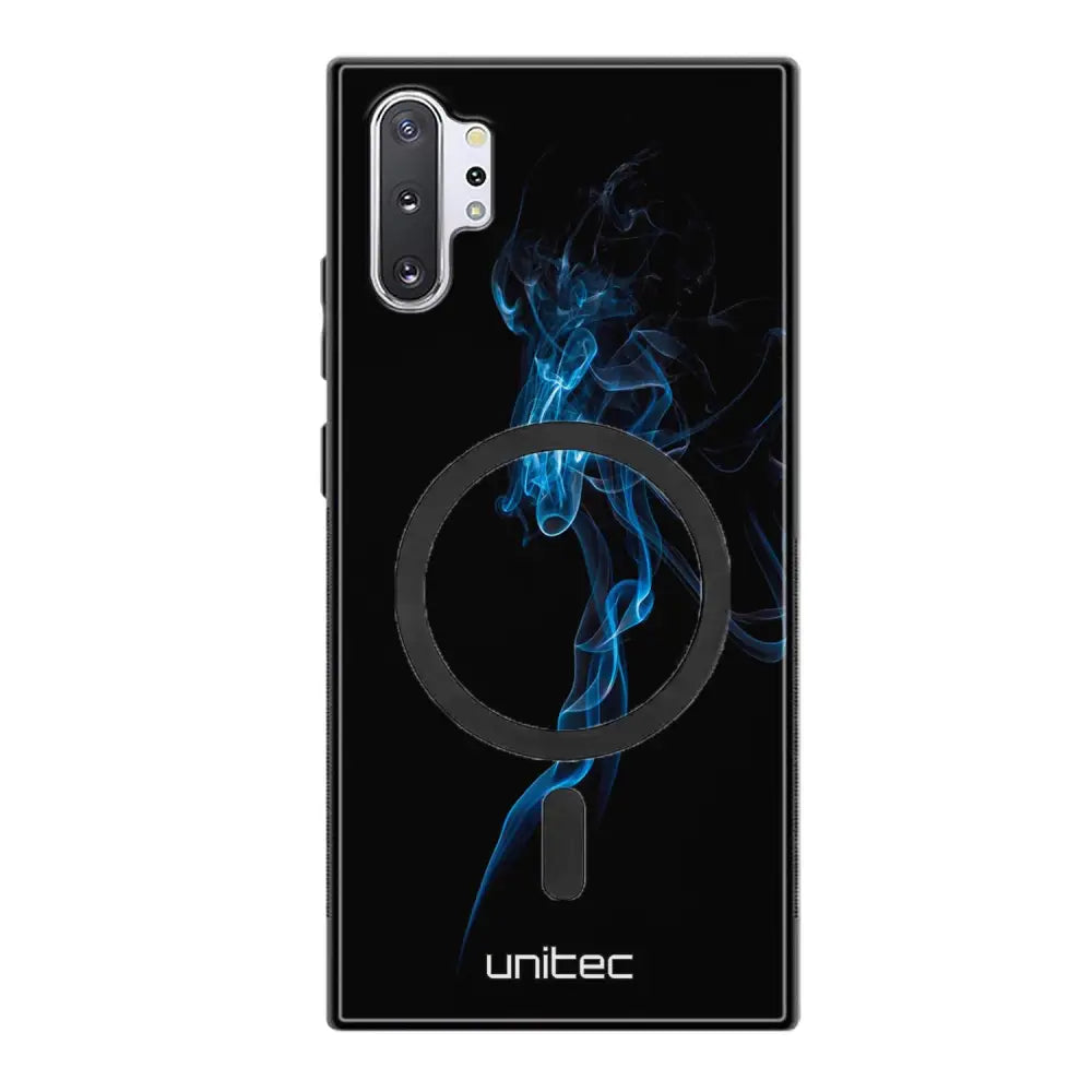 Samsung Galaxy Note 10 Plus suojakuoret - Blue Smoke On Black
