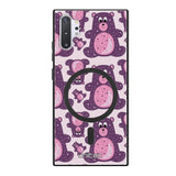 Samsung Galaxy Note 10 Plus suojakuoret - Purple Teddy Bear