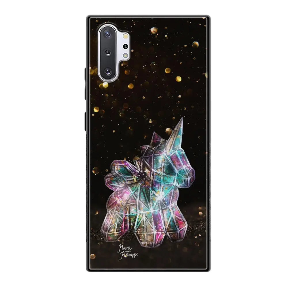 Samsung Galaxy Note 10 Plus unicorn suojakuoret - Kulta - Noora Kämppi - Ei