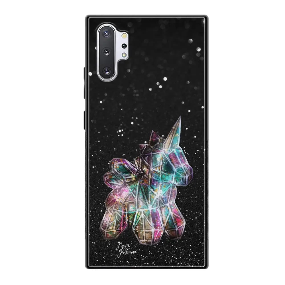 Samsung Galaxy Note 10 Plus unicorn suojakuoret - Valkoinen - Noora Kämppi - Ei