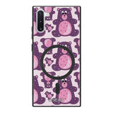 Samsung Galaxy Note 10 suojakuoret - Purple Teddy Bear