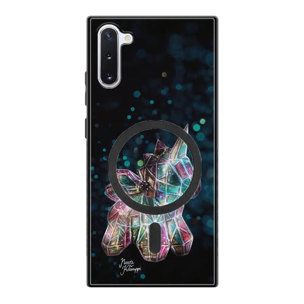 Samsung Galaxy Note 10 unicorn suojakuoret - Sininen - Noora Kämppi