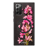 Samsung Galaxy Note 20 kukka suojakuoret - Pink Flowers