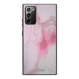 Samsung Galaxy Note 20 marmori suojakuoret - Pink Pok Rie - Ei