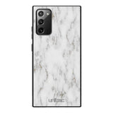 Samsung Galaxy Note 20 marmori suojakuoret - White Marble - Ei